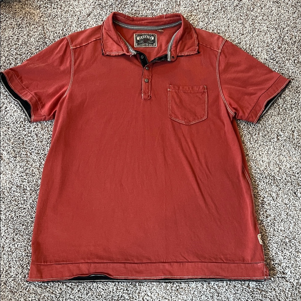 Jeremiah Men's Red Polo Shirt